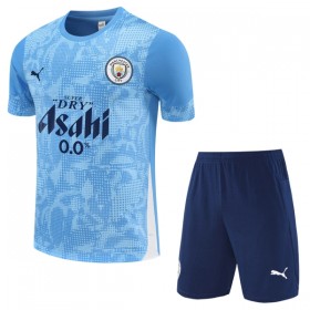 Manchester City Bambino Maglia da Allenamento 2025-26 Blu